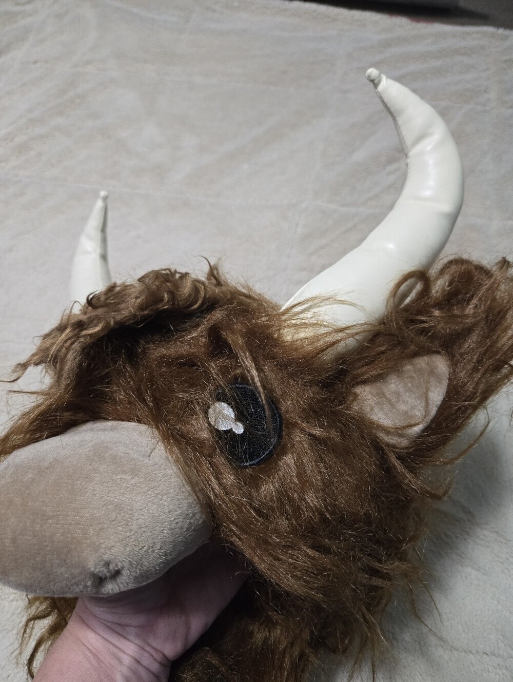 Highland cow costume set, kids Medium - Picture 3 of 15